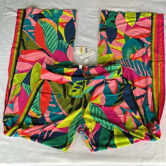 Trina Turk Rainforest Cover Up Swim Pants Size M NWT - Picture 4 of 8